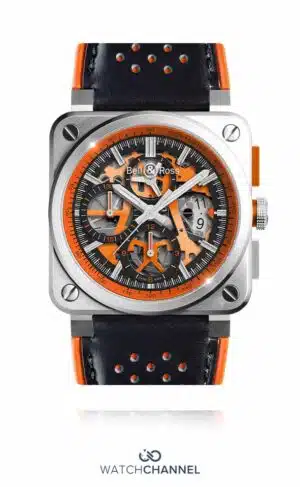Bell & Ross Avant-Garde AeroGT Orange BR03-94-AERO-GT 42mm (2017) Limited Edition