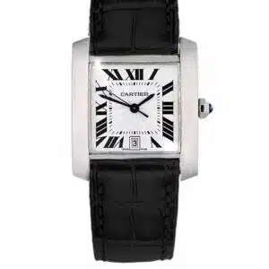 Cartier Tank Francaise White Roman 28mm x 32mm 2366 (2005)