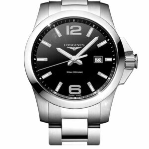 Longines Conquest Black Arabic Dial S/Steel L3.659.4 41mm (2013)
