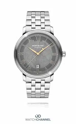 Montblanc Tradition Grey Roman Dial S/Steel 132433 40mm (2024)