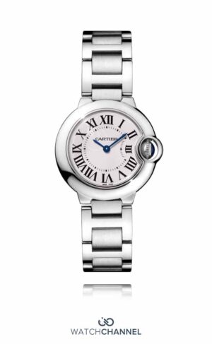 Cartier Ladies Ballon Bleu White Dial S/Steel Quartz 28mm W69010Z4 (2012)