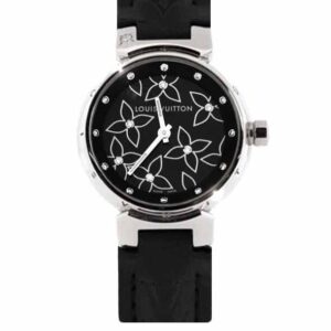 Louis Vuitton Ladies Tambour Lovely Diamonds Q121G1 30mm (2005)