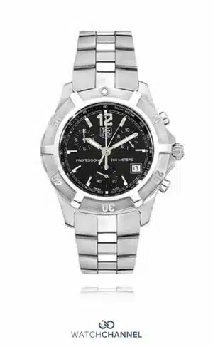 TAG Heuer Professional 200m chronograph 38mm CN1110 (2007)