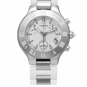 Cartier Chronoscaph 21 36mm 2424 (2005)