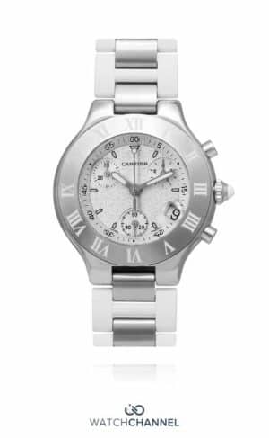 Cartier Chronoscaph 21 36mm 2424 (2005)