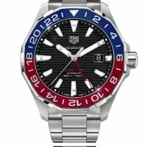 TAG Heuer Aquaracer Calibre 7 GMT 'Pepsi' 43mm WAY201F (2019)