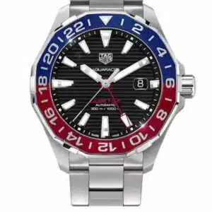 TAG Heuer Aquaracer Calibre 7 GMT 'Pepsi' 43mm WAY201F (2019)