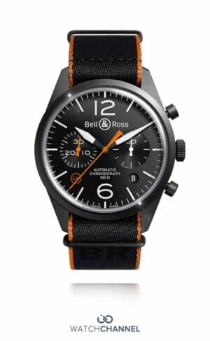 Bell & Ross Aviation Chronograph - Limited Edition BR-126-94-SC 41mm (2016)