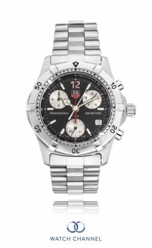 TAG Heuer Vintage Professional 2000 Chronograph 38mm CK1110 (2000)