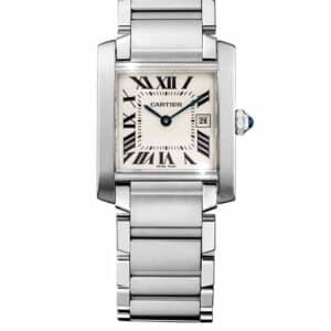 Cartier Tank Française 25mm x 30mm WSTA0005 (2010)
