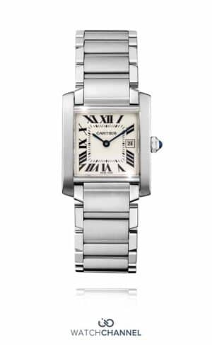 Cartier Tank Française 25mm x 30mm WSTA0005 (2010)