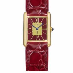 Cartier Must de Tank Vermeil 21mm x 28mm 366001 (1980 - 1990)