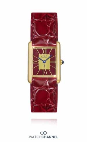 Cartier Must de Tank Vermeil 21mm x 28mm 366001 (1980 - 1990)